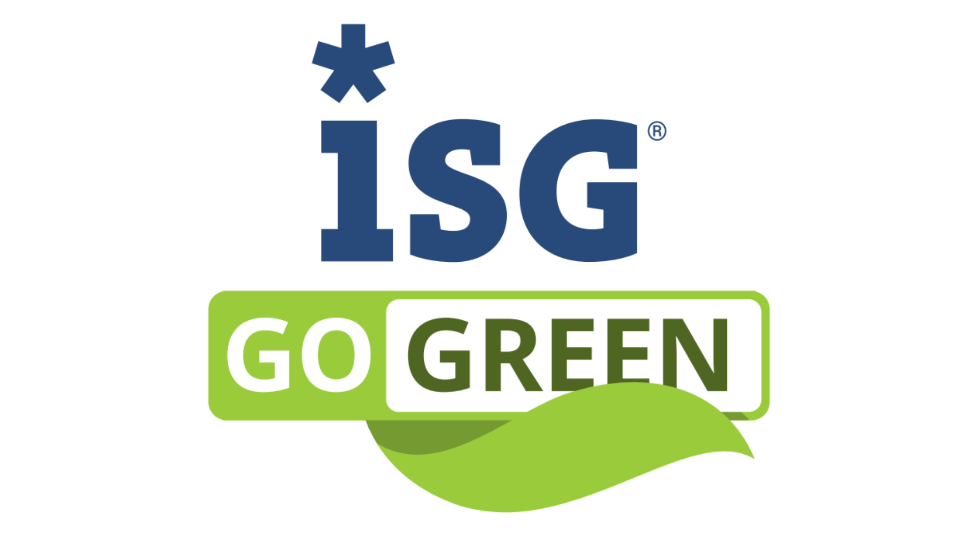 4 isg go green logo